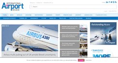 Desktop Screenshot of internationalairportreview.com